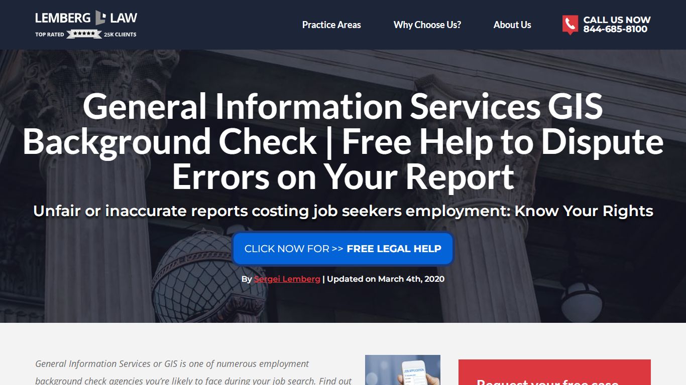 General Information Services GIS Background Check Error Cost You A Job ...